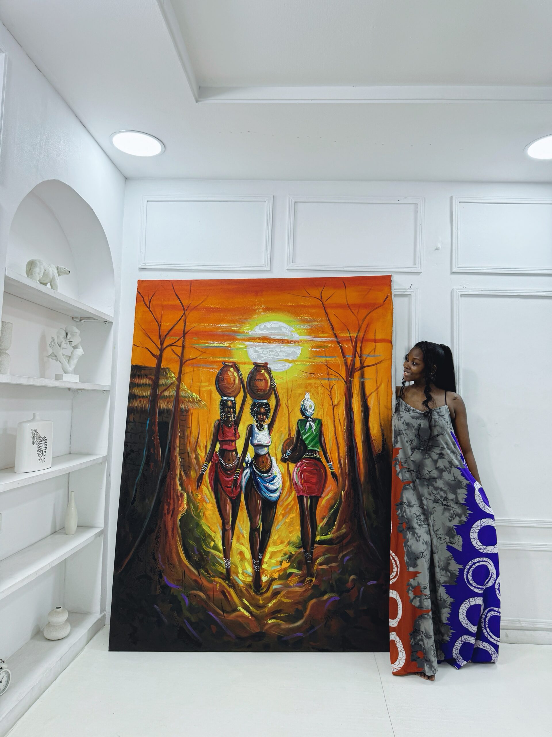 2S Beauties pots on their head